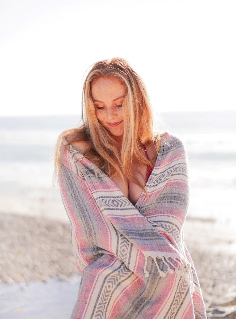 The Beach Bundle – Turkish Towel + Hand Towel + Artisan Soap