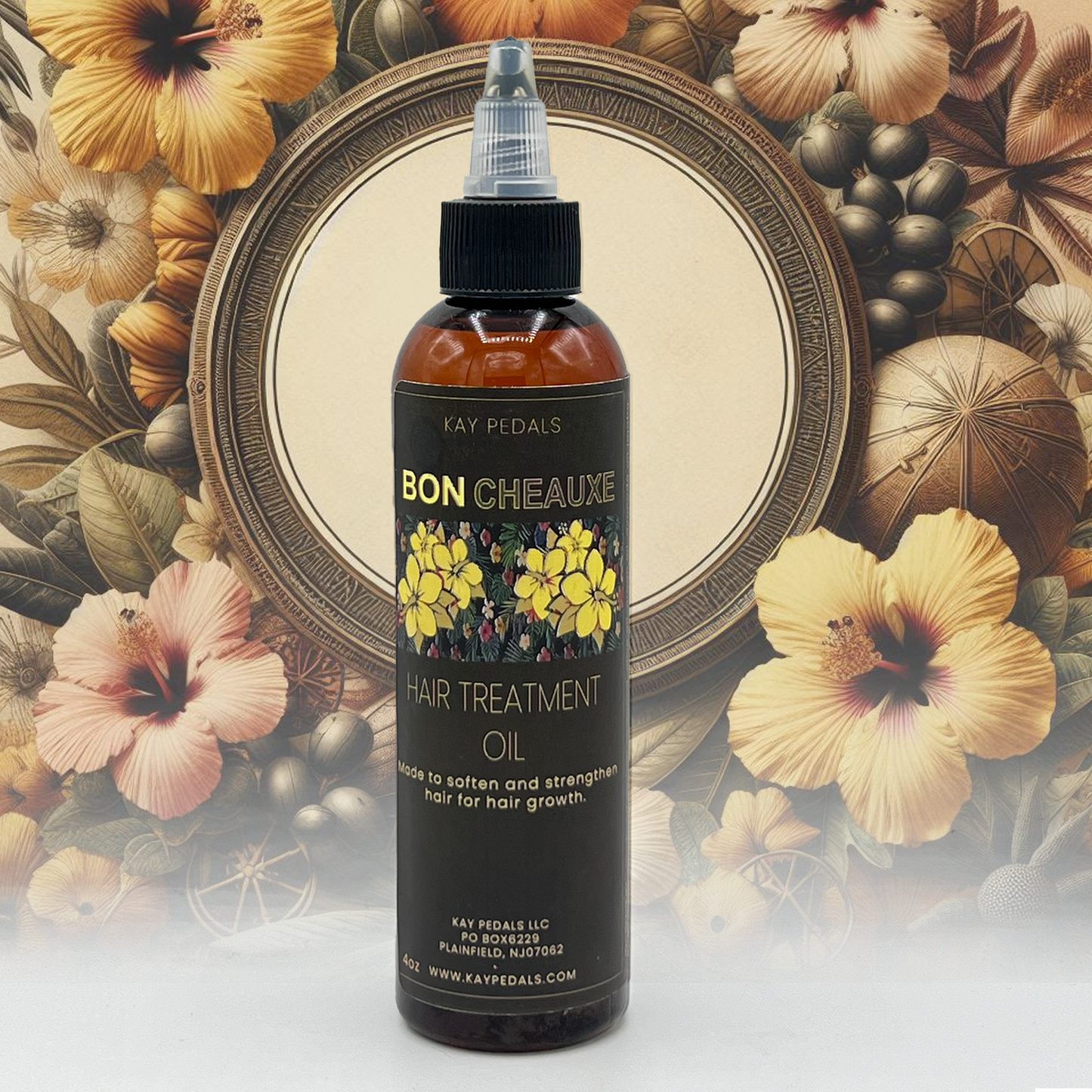 Bon Cheauxe Hair Treatment Oil | Hair Growth Oil | 4 oz bottle