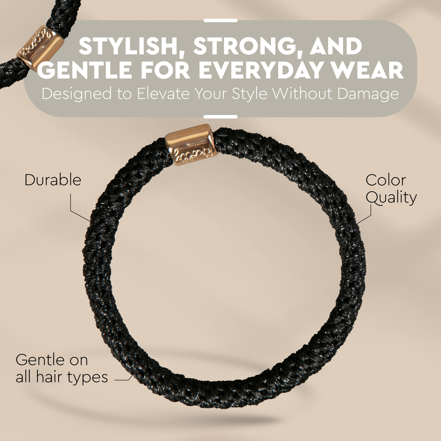 Luxe Hair Pony 6-Pack | Desert