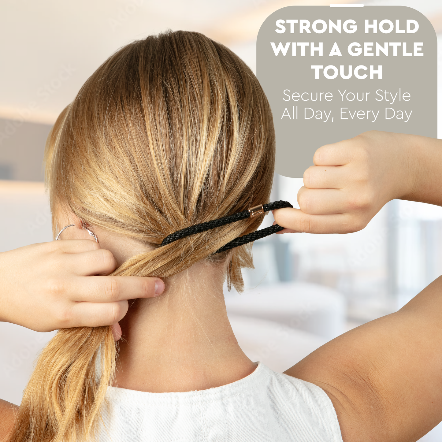 Luxe Hair Pony 6-Pack | Champagne Blush