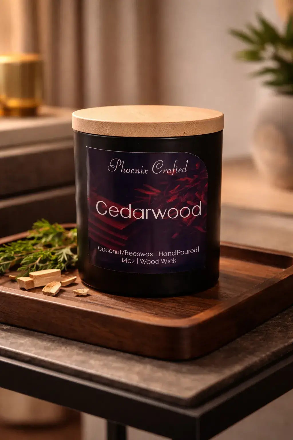 Cedarwood Candle