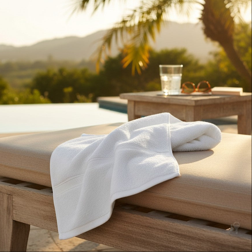GOGD Collection Blended Towels with Dobby Border