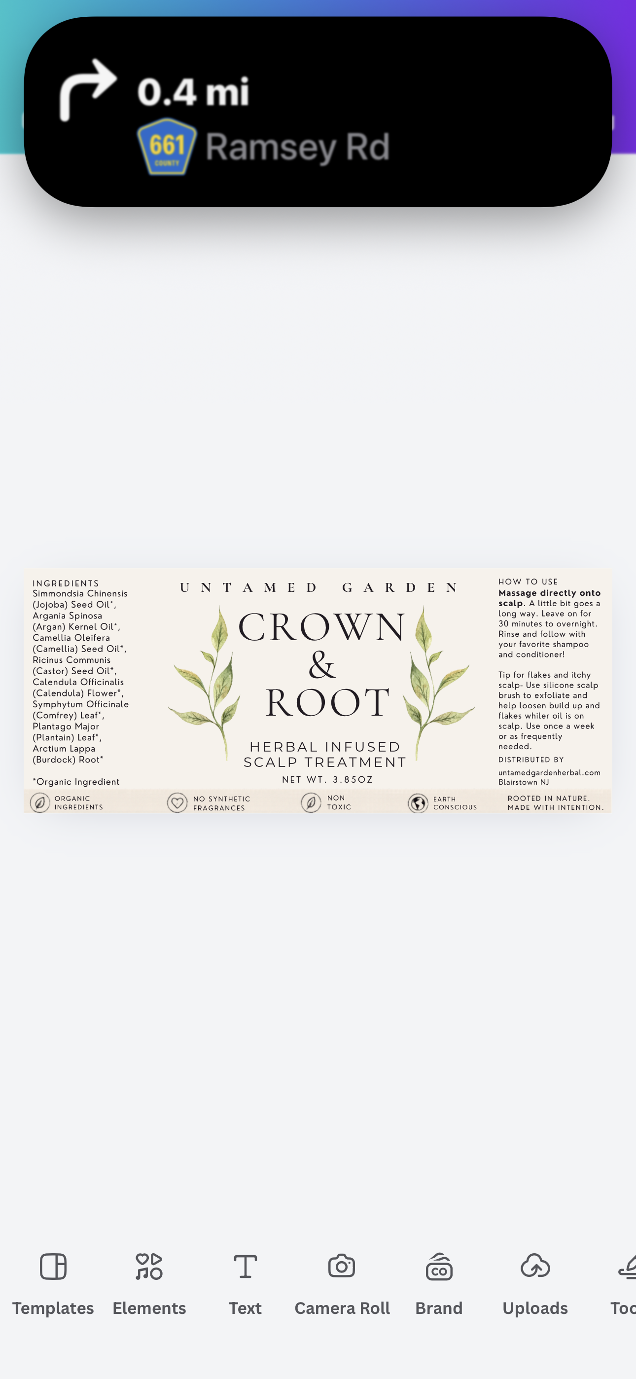 Crown & Root Herbal Scalp Treatment