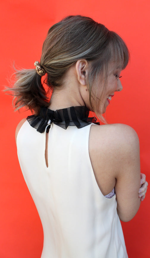 Wrap-Around Ponies | Rust/Metallic Rose Gold/Clay