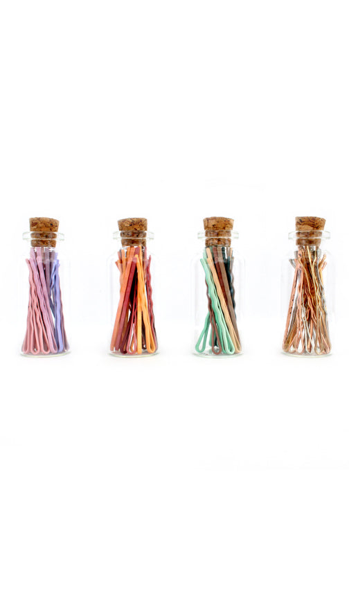 Mini Sleek Hair Bobbies  |  Gold/Rose Gold/Rhodium