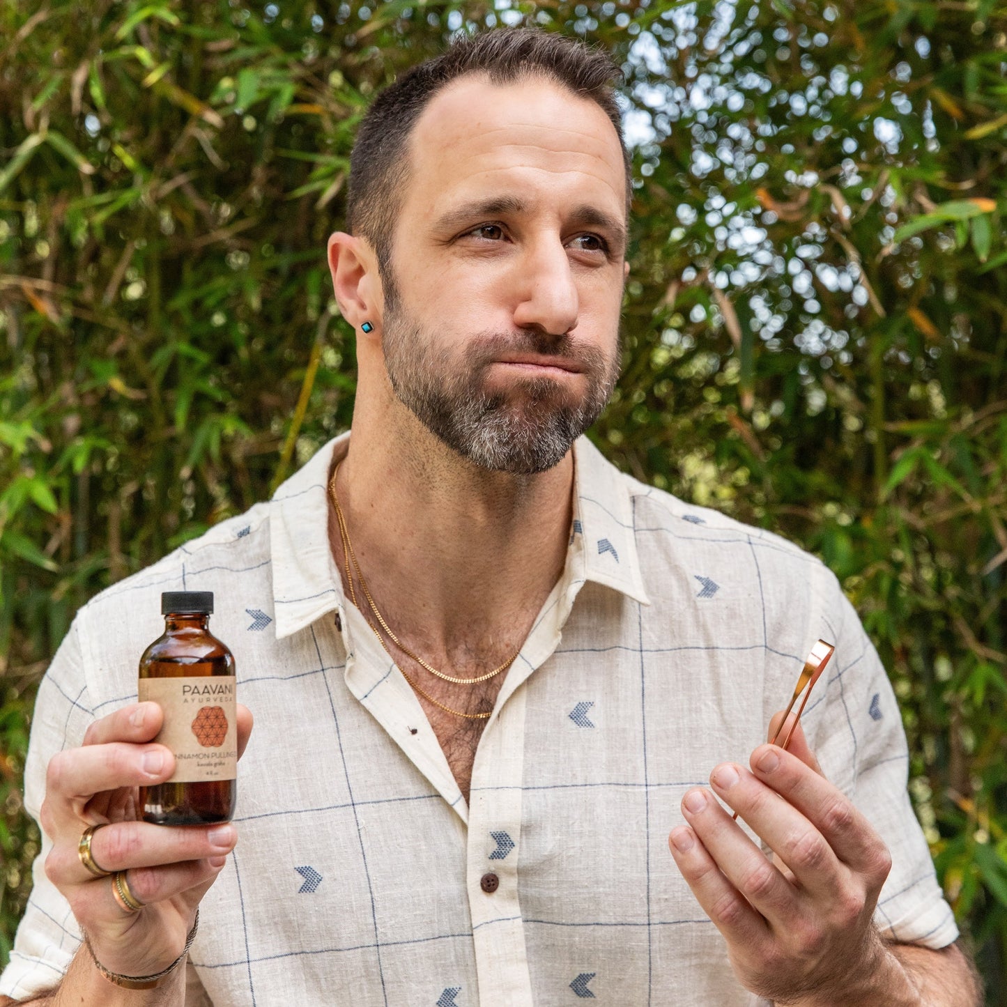 Cinnamon Oral Care Ritual | Ayurvedic Oil Pulling & Tongue Cleaning