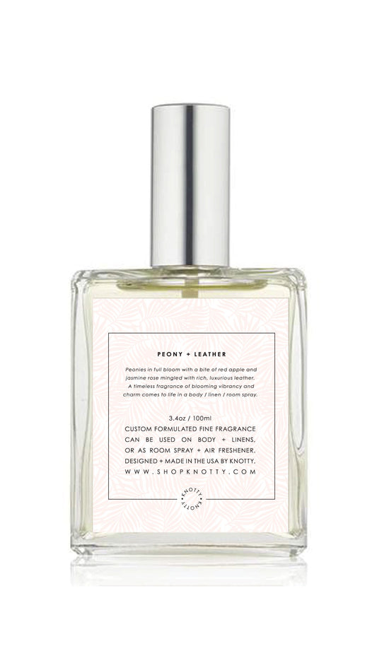 Room Spray | Peony + Leather