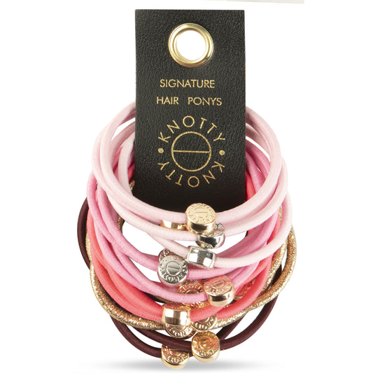 Signature Pony Set of 20 | Pink