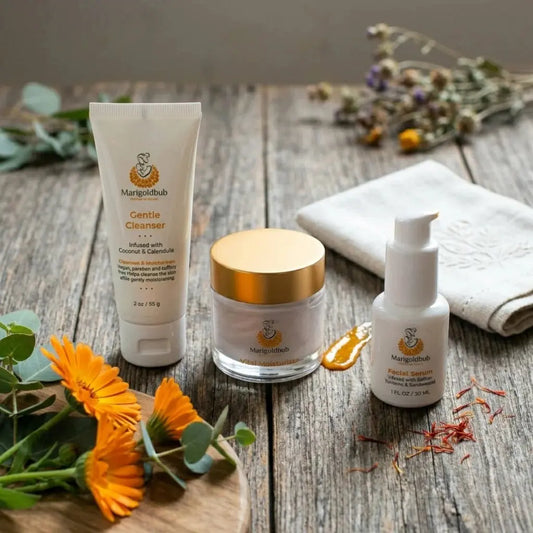 Daily Ritual Starter Bundle - Gentle Cleanser + Illuminating Serum + Vital Moisturizer