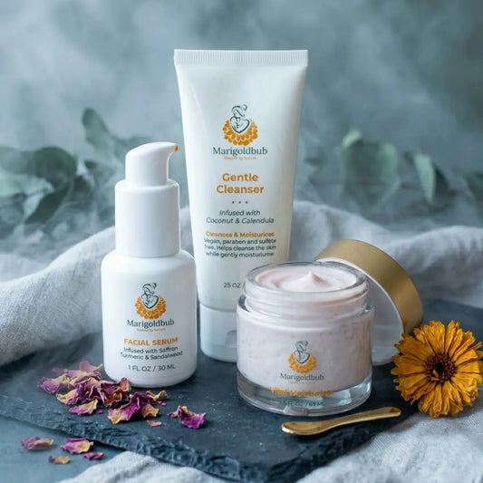 Daily Ritual Starter Bundle - Gentle Cleanser + Illuminating Serum + Vital Moisturizer