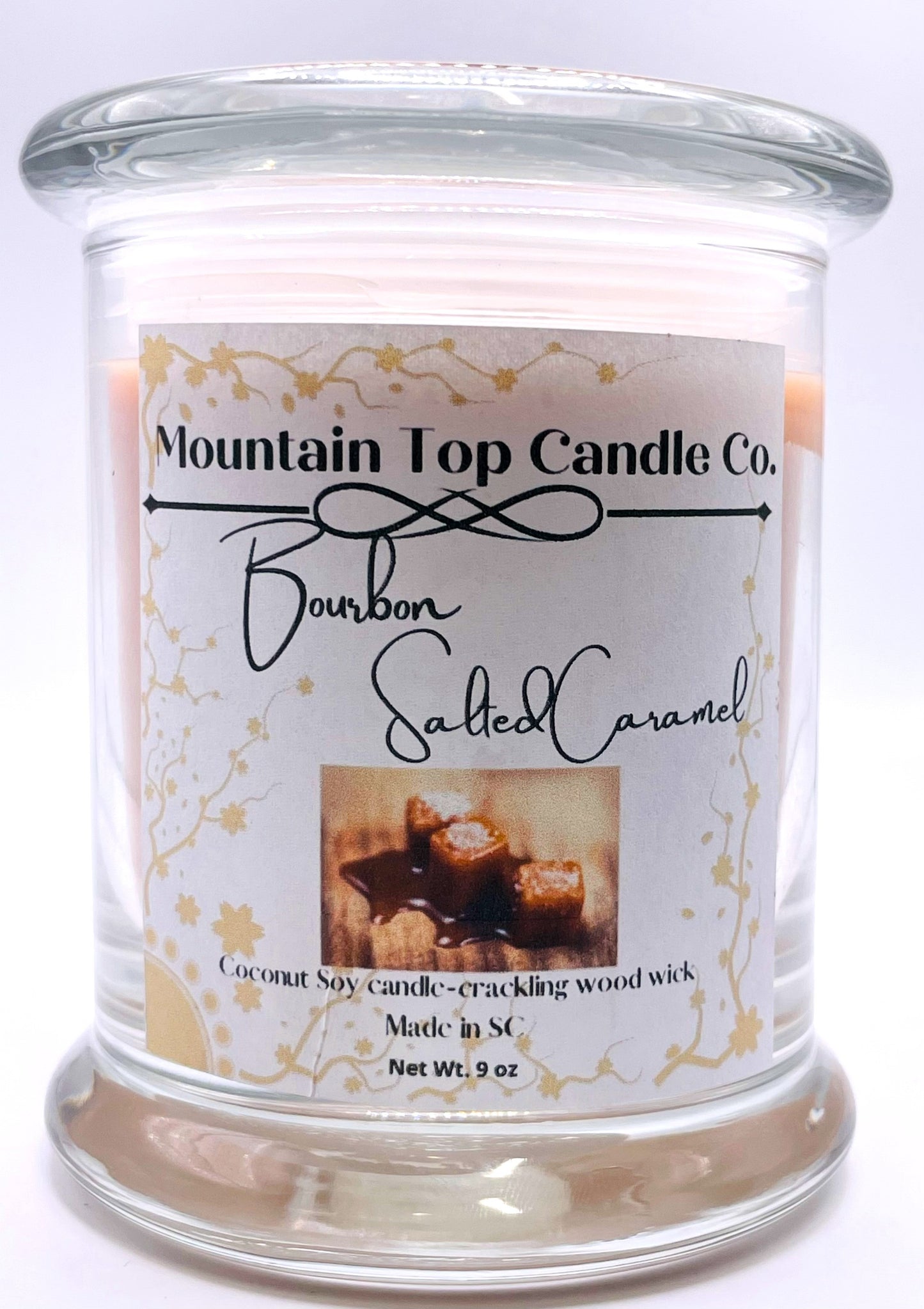 Bourbon Salted Caramel Woodwick