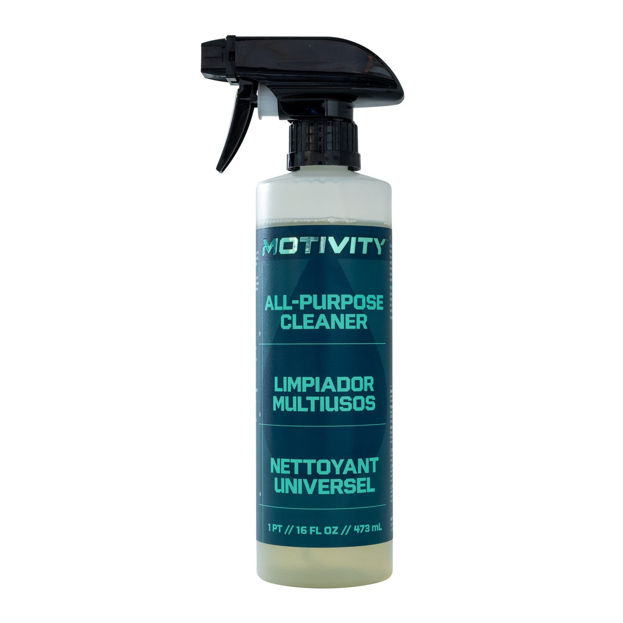 MOTIVITY All Purpose Cleaner Sprayable Pint, Degreaser, Versatile Surface Usage - 16 fl oz