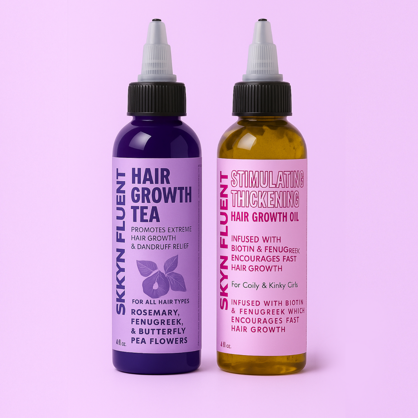 Grow Thicker, Stronger Hair Bundle | Fast Hair Growth