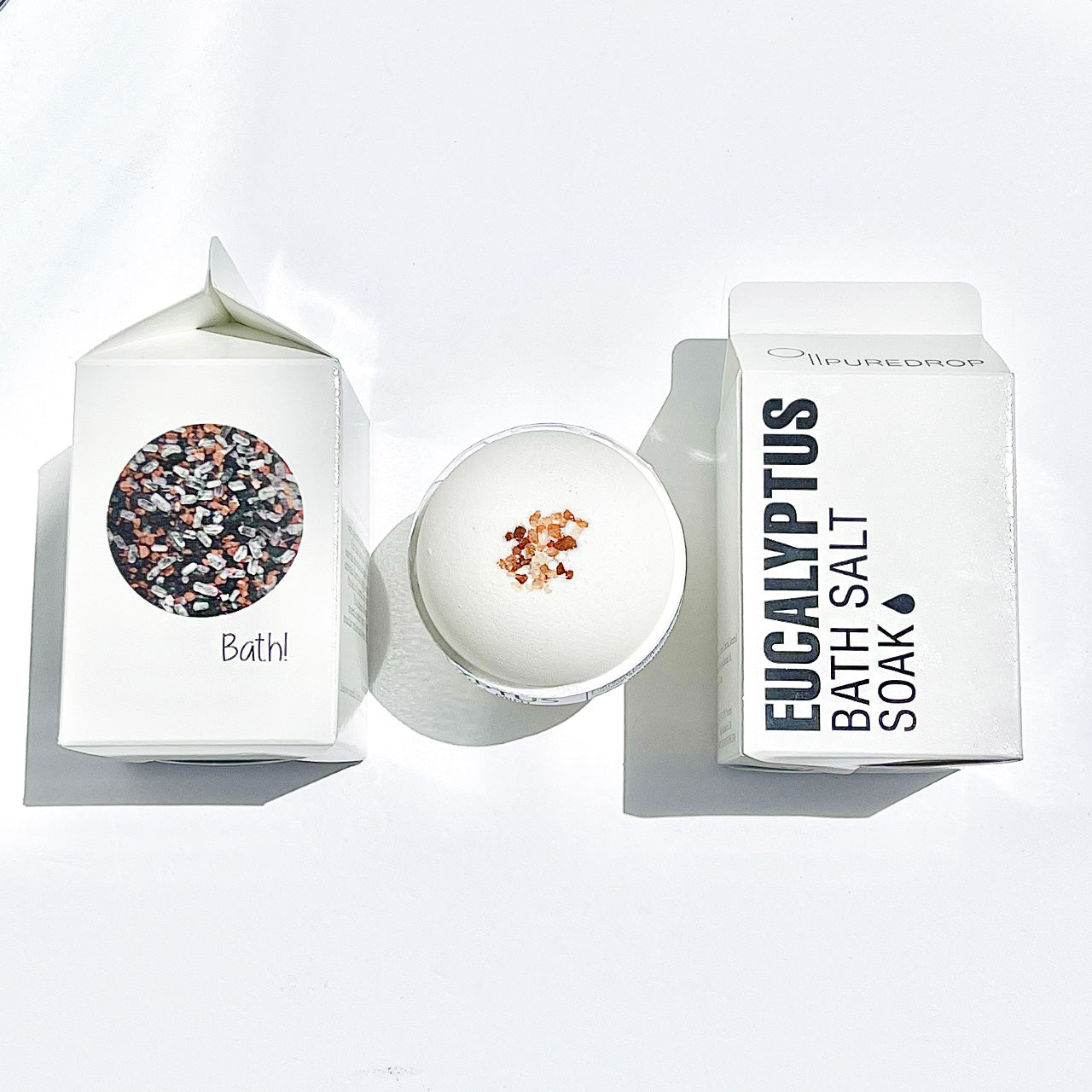 Eucalyptus Menthol Black Lava Bath Salt