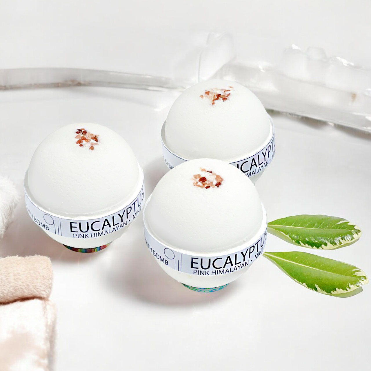 Eucalyptus Mint & Himalayan Salt Bath Bomb